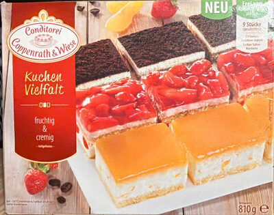 Coppenrath&Wiese Kuchenvielfalt fruchtig&cremig Blechkuchen 810g