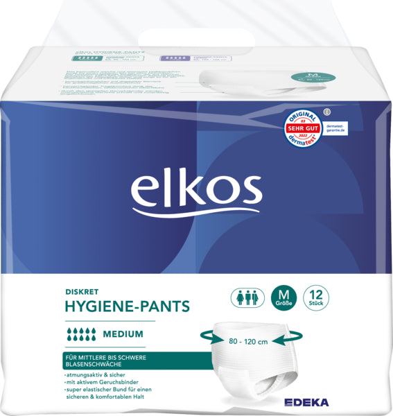 EDEKA elkos Hygiene-Pants Medium 12ST