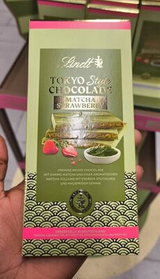 Lindt TSC Tafel Matcha Strawberry 145g