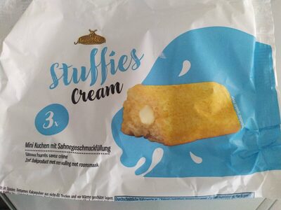 Meister Moulin Stuffies Mini Kuchen mit Sahnecreme 3x45g