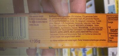 Viba Fruchtriegel Multifrucht 35g