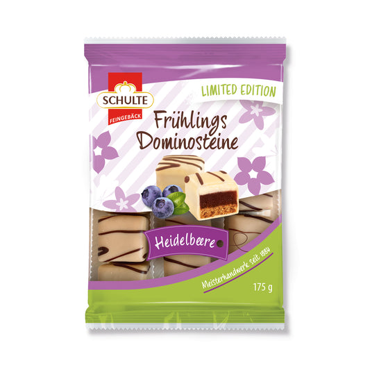 Schulte Frühlingsdominosteine Heidelbeere 175g