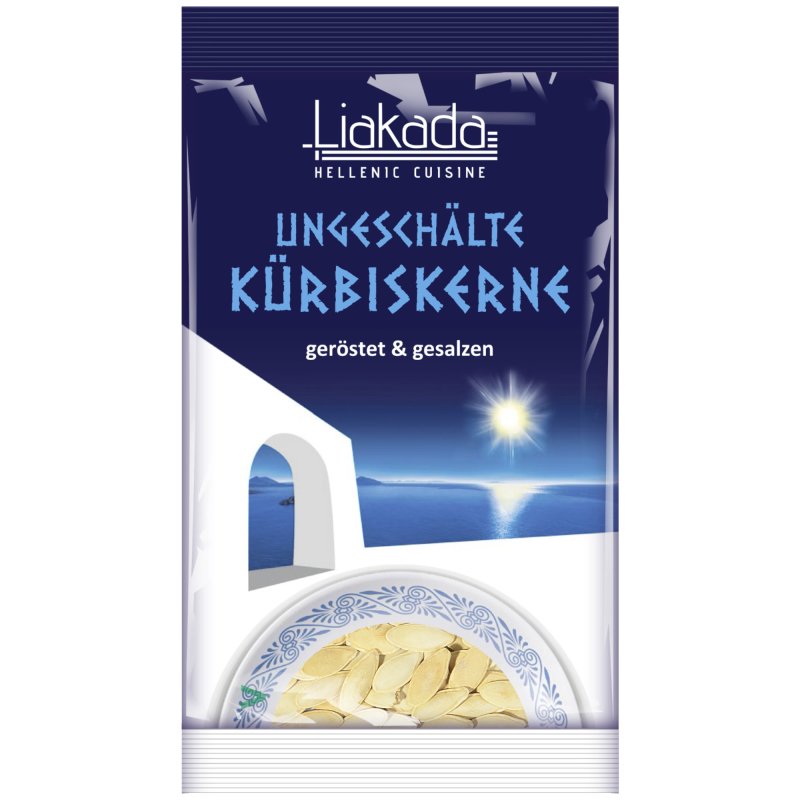 Liakada Kürbiskerne geröstet und gesalzen 100g