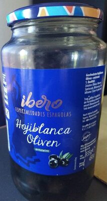 Ibero schwarze Oliven entsteint 935g