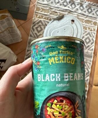 Don Enrico Black Beans 400g