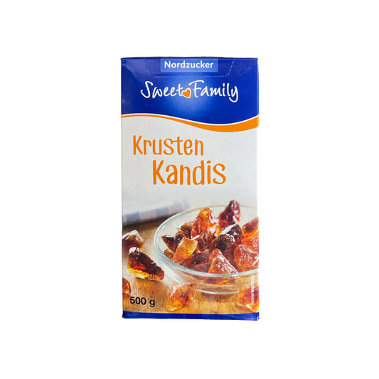 Sweet Family Nordzucker Krustenkandis braun 500g