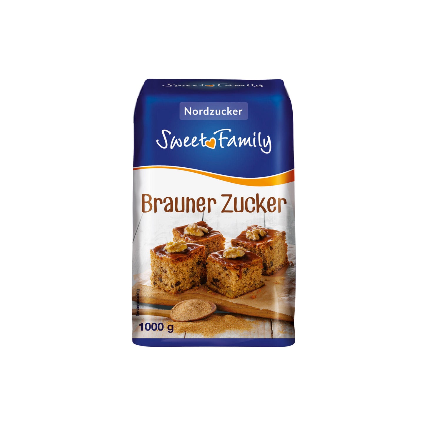 Sweet Family Nordzucker Brauner Zucker 1kg