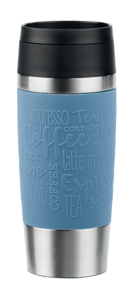 Emsa Isolierbecher Travel Mug Classic aquablau 360ml