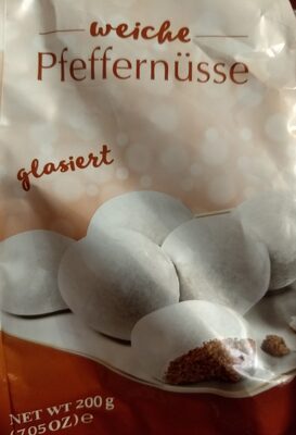 Weiss Pfeffernüsse glasiert 200g