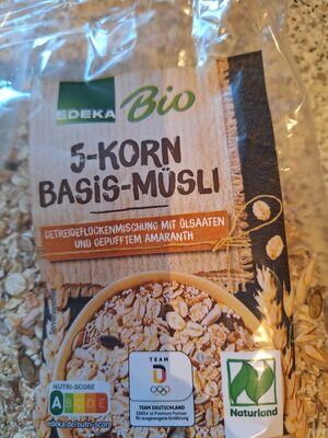 Bio EDEKA Müsli 5 Korn Mix 750g