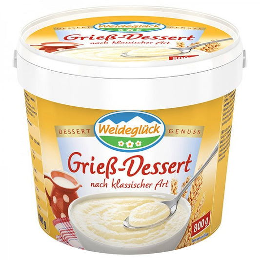 Weideglück Grieß-Dessert 800g