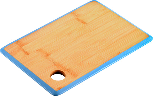 Kesper Schneidebrett Bambus blau