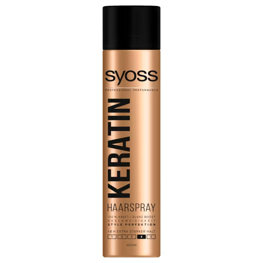 Syoss Haarspray Keratin extra stark Haltegrad 4 400ml