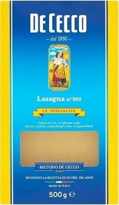 De Cecco Lasagna 500g