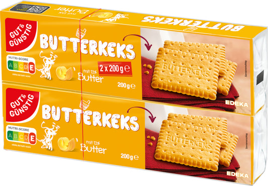 GUT&GÜNSTIG Butterkekse 400g