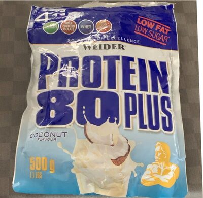 Weider Protein Plus 80 Coconut 500g