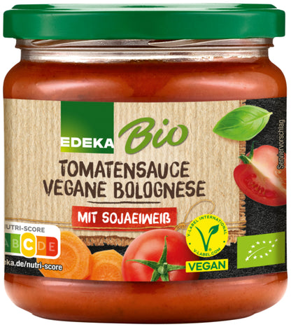 Bio EDEKA vegetarische Bolognesesauce 350ml