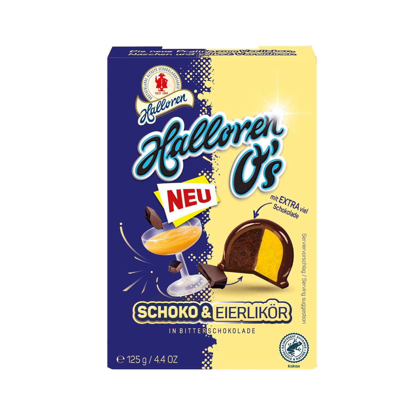 Halloren O's Schoko-Eierlikör 125g