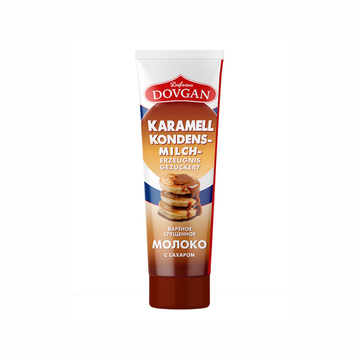 Dovgan Gezuckerte Kondensmilch Karamell Tube 150g