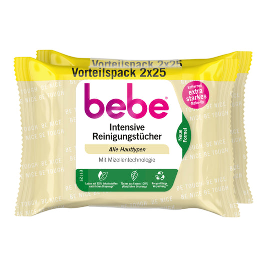 bebe intensive Reinigungstücher 2x25ST