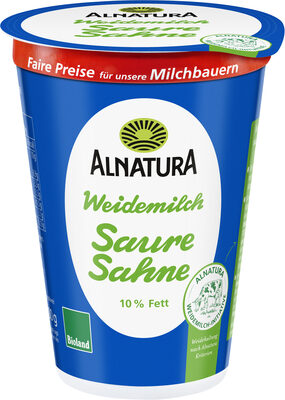 Bio Alnatura Saure Sahne Weidemilch 200g