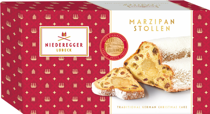 Niederegger Marzipan Stollen Schachtel 500g