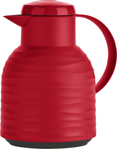 Emsa Thermoskanne Samba Wave rot 1l