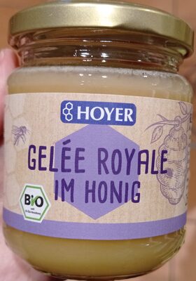 Bio Hoyer Gelee Royal im Honig 250g