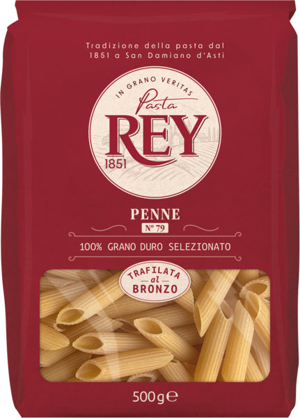 Pasta Rey Penne Rigate 500g