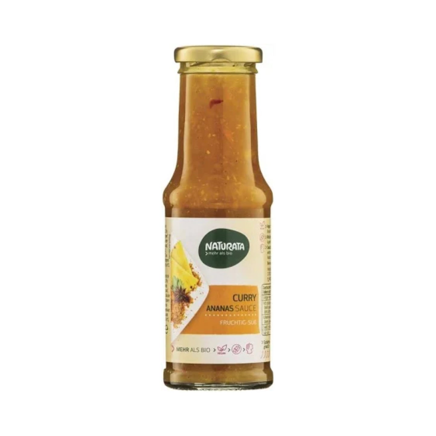 Bio Naturata Curry Ananas Sauce 210ml