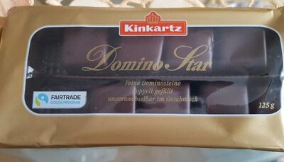 Kinkartz Dominos zartbitter 125g