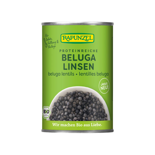 Bio Rapunzel Beluga Linsen 400g