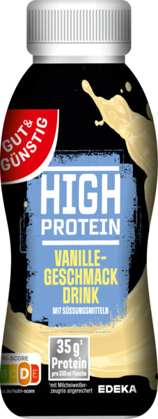 GUT&GÜNSTIG Protein Drink Vanille 330ml DPG