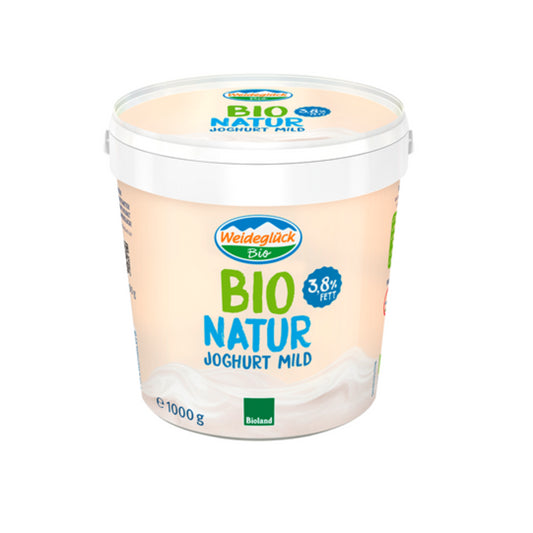 Bio Weideglück Joghurt mild Natur 1,8% 1kg