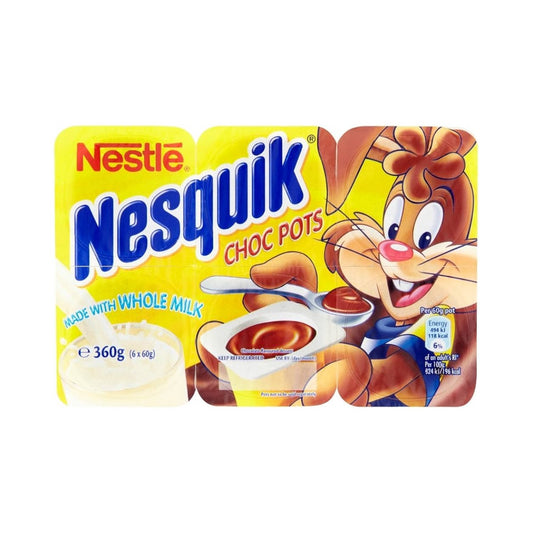 Nestle Nesquik Choc Pots 6x55g