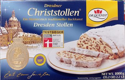 Dr.Quendt (Dresdner Christstollen) 1kg