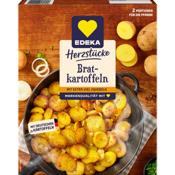 EDEKA Herzstücke Bratkartoffeln mit Zwiebeln 400g