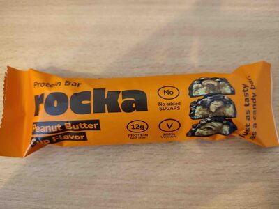 Rocka Nutrition No Whey Bar Peanutbutter Cup 50g