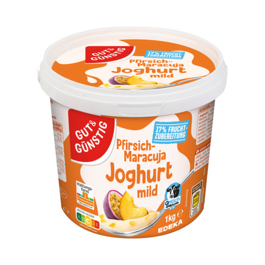 GUT&GÜNSTIG Fruchtjoghurt Maracuja 1000g