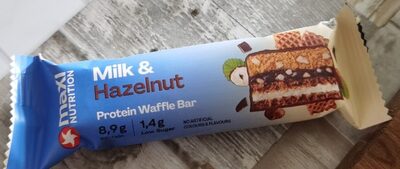 Maxinutrition Milky Waffel Protein Bar Hazelnut 40g