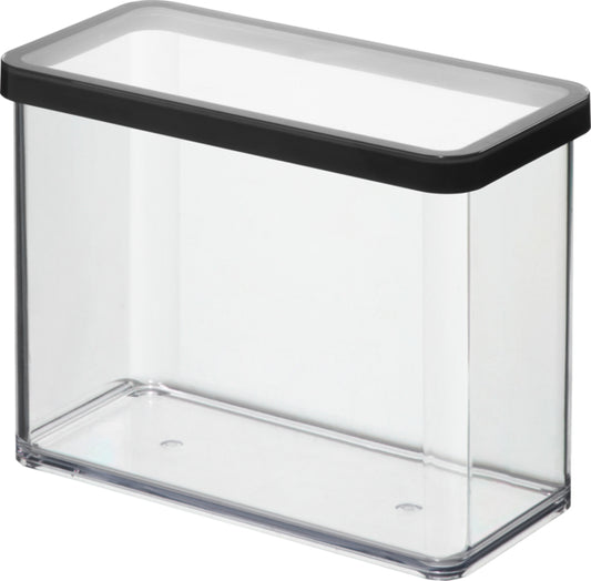 Rotho Dose Loft Premium rechteckig schwarz 2,1l