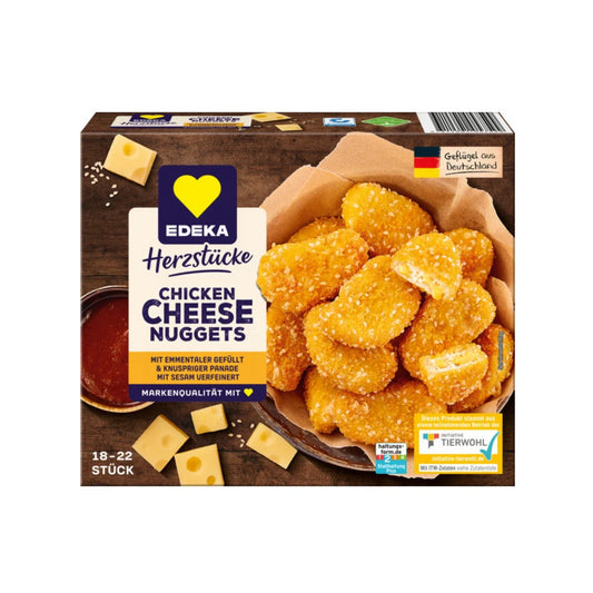 EDEKA Herzstücke Chicken Cheese Nuggets 400g VLOG QS ITW