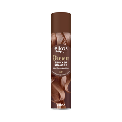 EDEKA elkos Trockenshampoo Color Braun 200ml