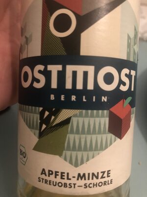 Bio Ostmost Streuobstschorle Apfel-Minze 0,33l MW