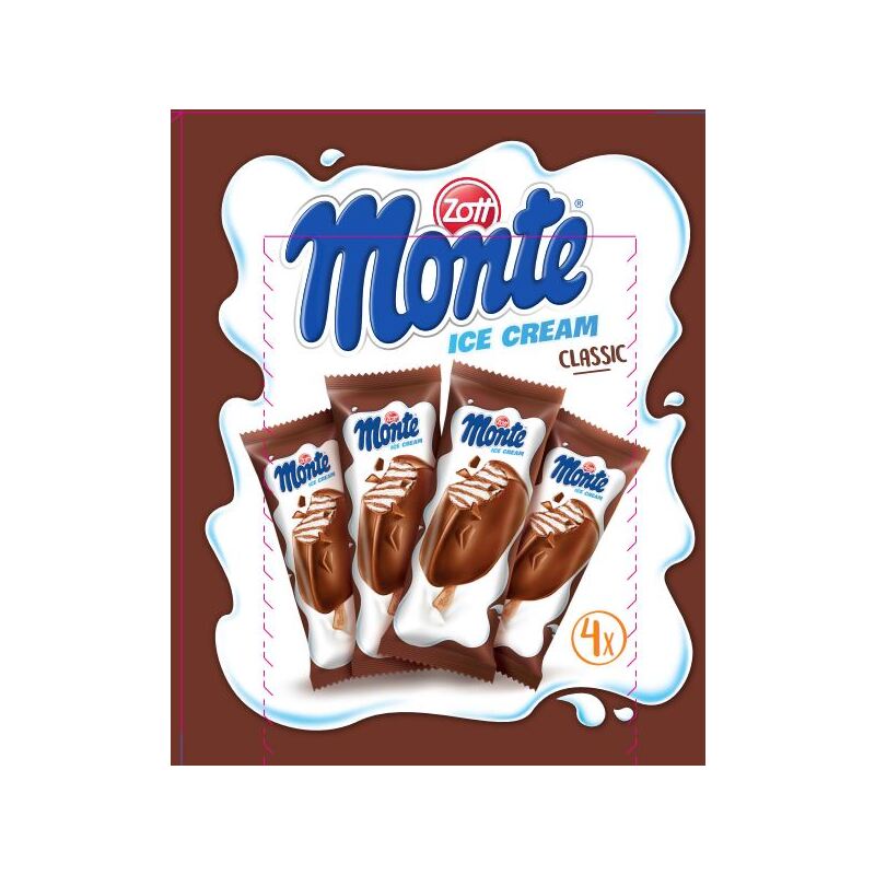 Zott Monte Milcheis Stick 4x85ml