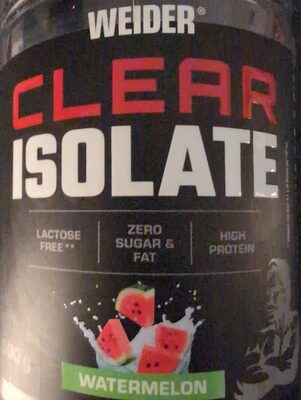Weider Clear Isolate Watermelon 500g