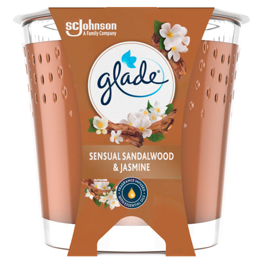 Glade Duftkerze Sensual Sandalwood&Jasmine 112g