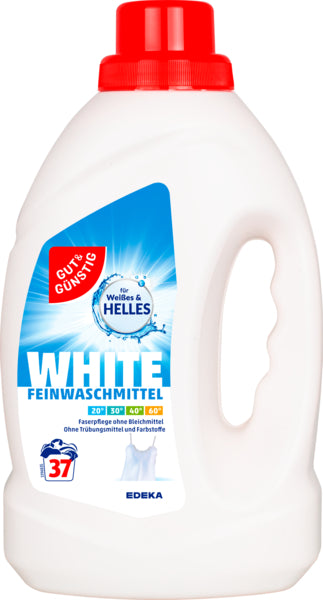 GUT&GÜNSTIG Feinwaschmittel White 37WL 1,5l