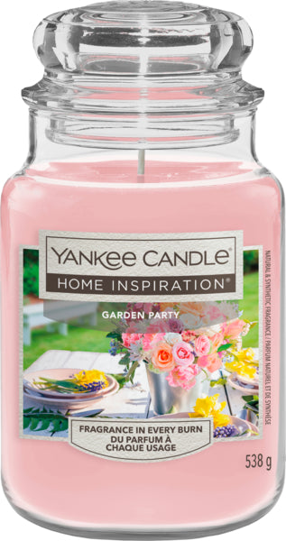 Yankee Candle Home Inspiration Großes Glas Garden Party 538g