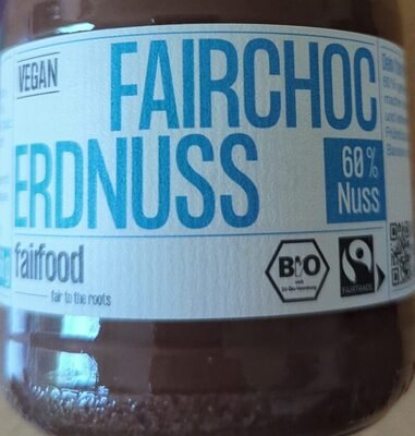 Bio Fairfood Fairchoc Erdnuss 250g MW